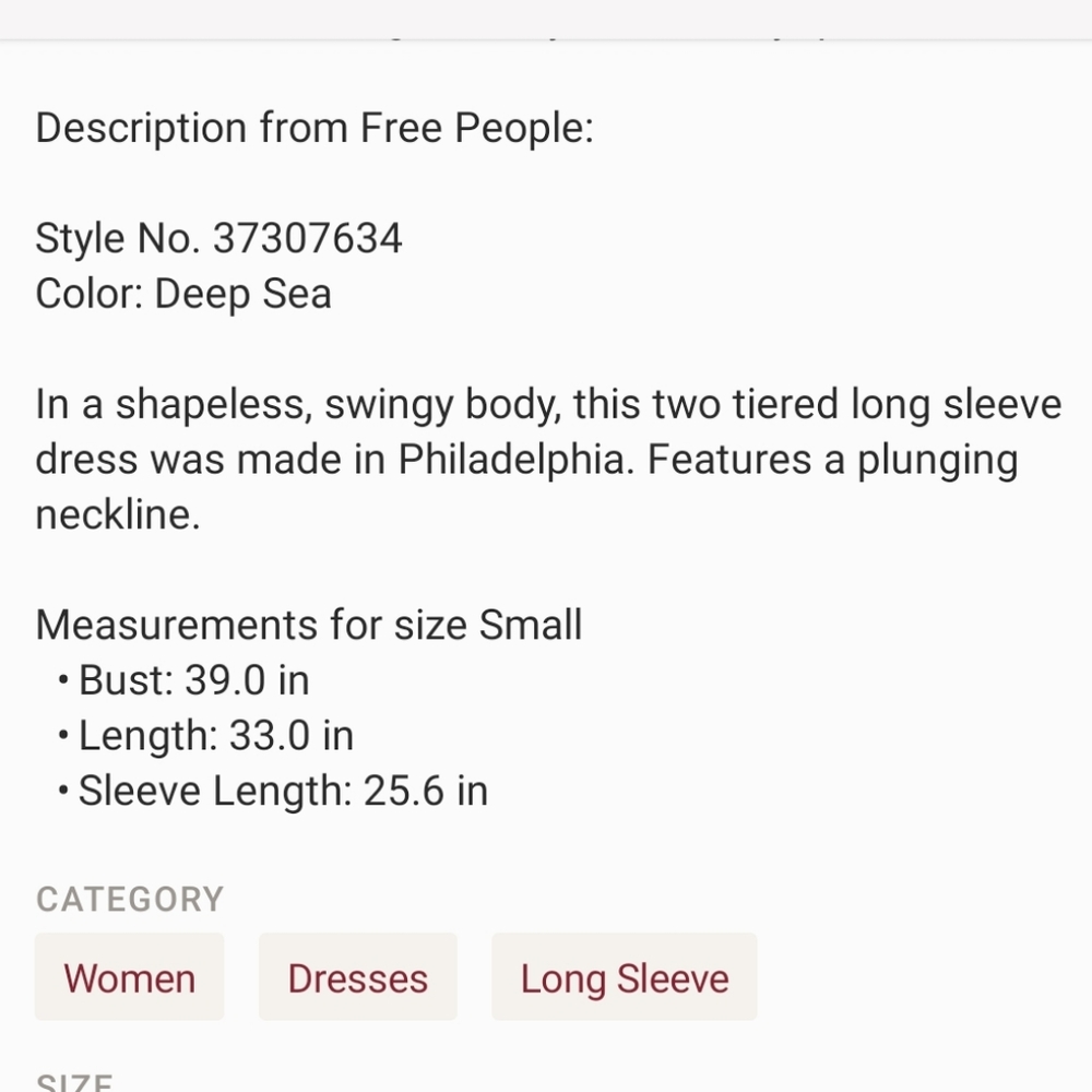 Free People Beck Dress - Picture 4 of 8